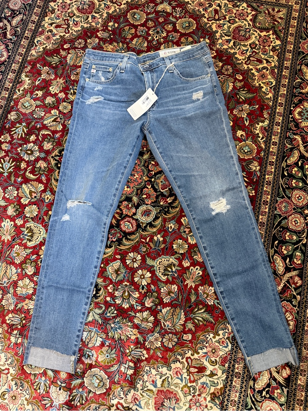 NWOT AG Adriano
Goldschmied The Leggings
Ankle Super Skinny Jeans Sz31